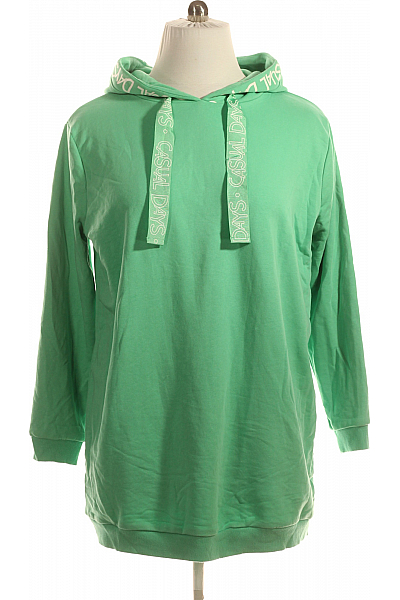 Gina Dámská Mikina Bez Zapínání Zelená Vel. L