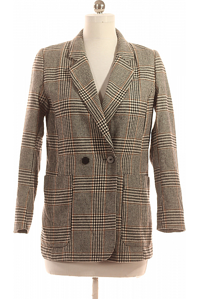 Dámské Sako Černobílé Vel. 38