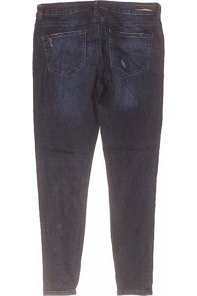 CLOCKHOUSE Roztrhané Dámské Džíny Modré Second hand Vel. 44