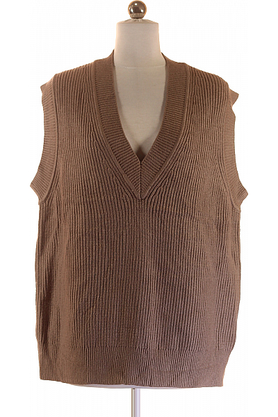 Kratká Dámská Vesta Hnědá ZARA Vel. S