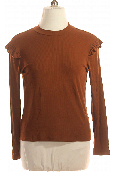 C'est Tout Jednoduché Dámské Tričko Hnědé Vel. 48