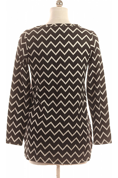 Dámské Tričko Černé Gina Second hand Vel. 40