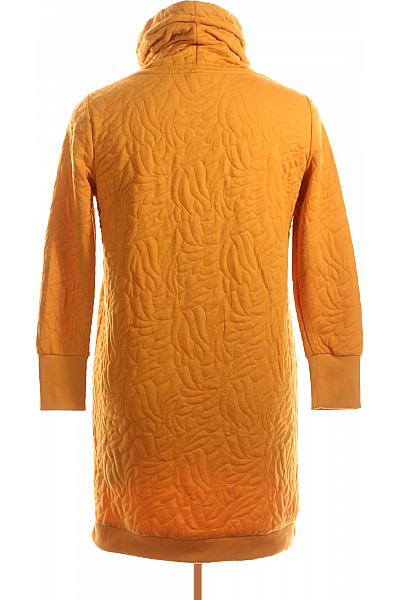 Gina  Mikinové Šaty Žluté Vel. L