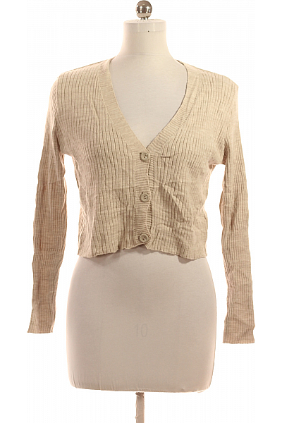 Dámský Cardigan Béžový TRENDYOL Second Hand Vel. M
