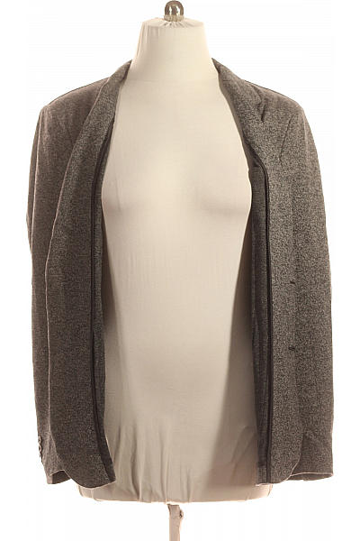 Pánské Sako Šedé Smog