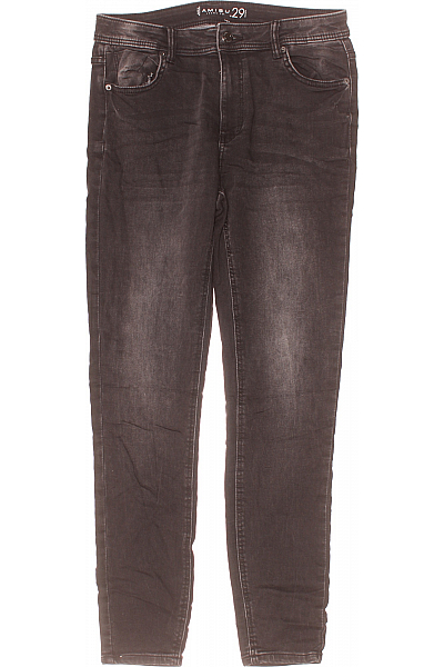 Dámské Džíny Černé Amisu Second Hand Vel. 29