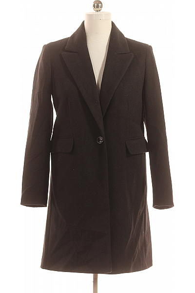 Krátký Dámský Kabát Černý Primark Vel. 38