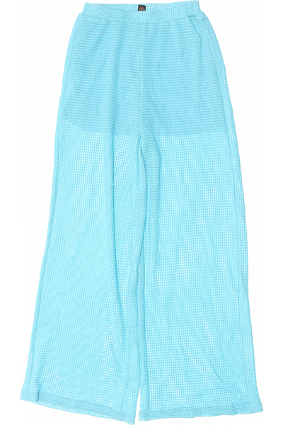 Dámské Kalhoty Letní Modré Shein Vel. S