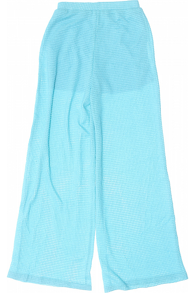 Dámské Kalhoty Letní Modré Shein Vel. S