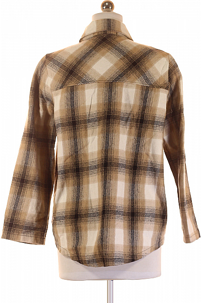 Krátký Dámský Kabát Hnědý