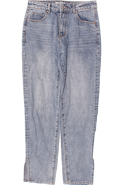 Boyfriend Dámské Džíny Modré Second Hand Vel. 38