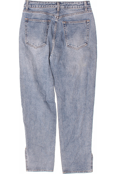 Boyfriend Dámské Džíny Modré Second hand Vel. 38