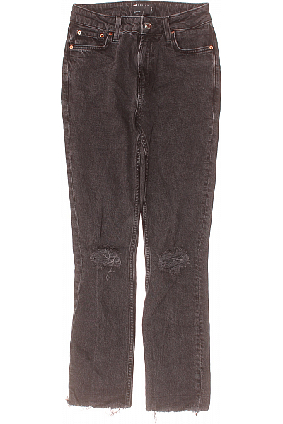 Dámské Džíny Černé Asos Vel. 26/32