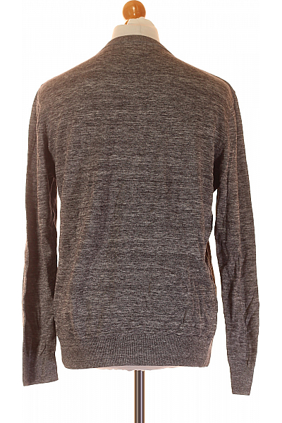 Pánský Pulovr Šedý Vel.  L