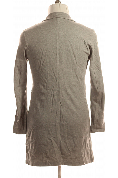 Krátký Dámský Kabát Šedý Vel. XL