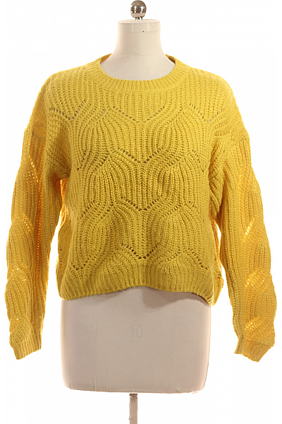 Dámský Pulovr Žlutý Vel. M