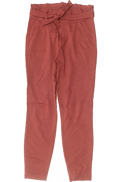 VERO MODA Dámské Chino Kalhoty Hnědé Vel. S