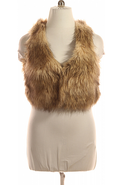 Dámská Vesta Hnědá Vel. 44