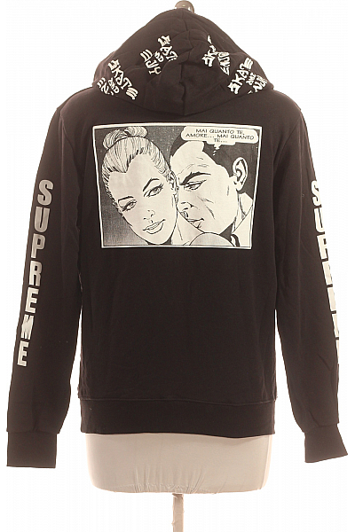 Pánská Mikina Černá Vel. M