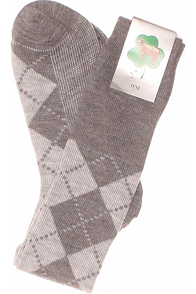  Ponožky Vlněné Šedé