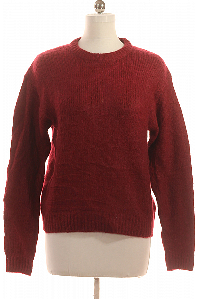 Dámský Pulovr Vínový Tchibo Second Hand