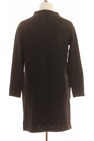  Šaty Pletené Černé CECIL Second hand Vel. L