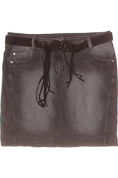 Sukně Šedá Gina Second Hand Vel. 44