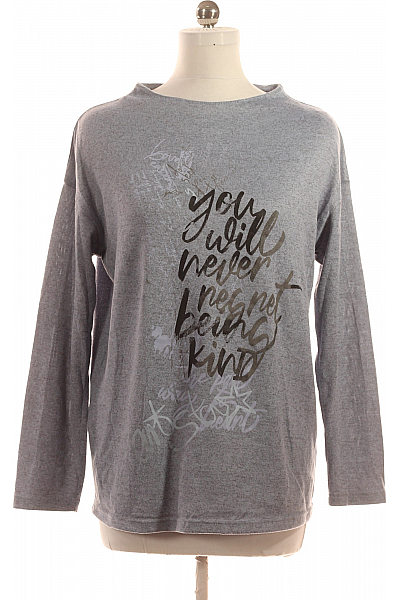  Halenka Pletená Modrá Vel. M