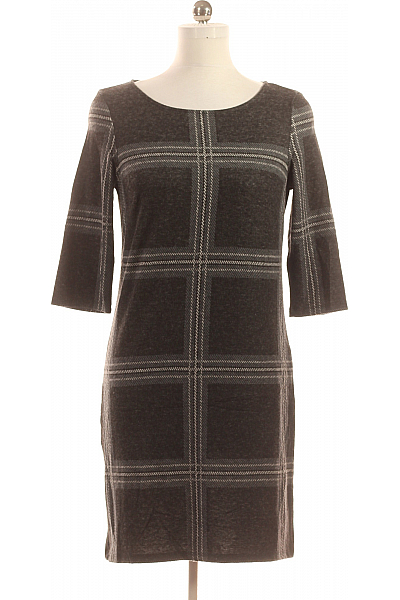  Šaty Pletené Šedé Esprit Vel. M