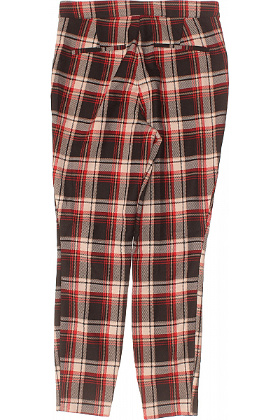 Dámské Chino Kalhoty Červené Vel. 40