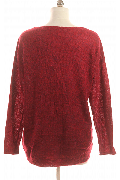 Dámský Svetr Alpacový Vínový Esprit Vel. M