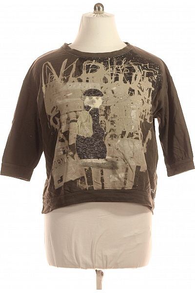 Vzorovaná  Halenka Khaká TUZZI Second Hand Vel. 44