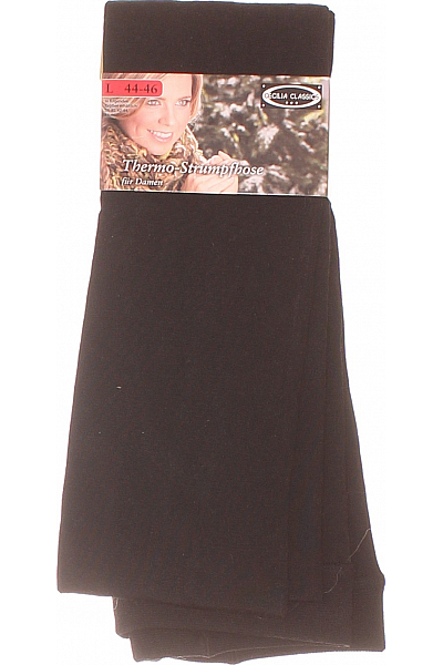 Dámské Silonky Černé Second Hand Vel. 44/46