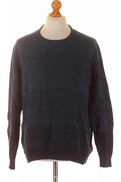 Pánský Svetr Modrý Vel. 56