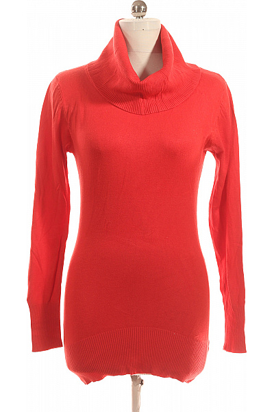 Dámský Rolák Červený ZARA Second Hand Vel. M