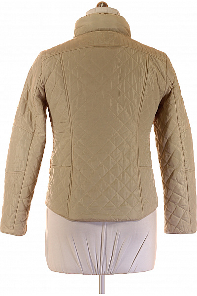 Prošívaná Dámská Bunda Béžová GATE Vel. L