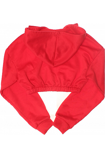 Shein Dámská Mikina Bez Zapínání Červená Vel. 36