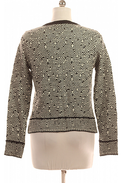 Dámský Svetr Černobílý TU  Second hand