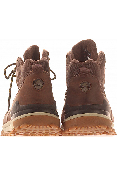 Pánské Boty Kožené Hnědé Pajar Vel.  45