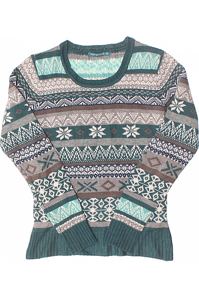 Dámský Pulovr Modrý Terranova Vel. XS