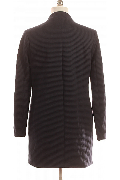 Krátký Dámský Kabát Modrý Vel. 38