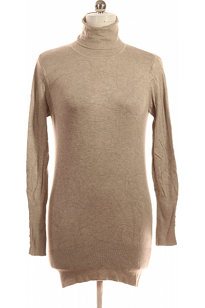 ZARA Dámský Svetr Béžový Second Hand Vel. M