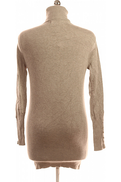 ZARA Dámský Svetr Béžový Second hand Vel. M