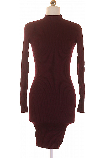 Amisu Šaty Vínová Vel. 34