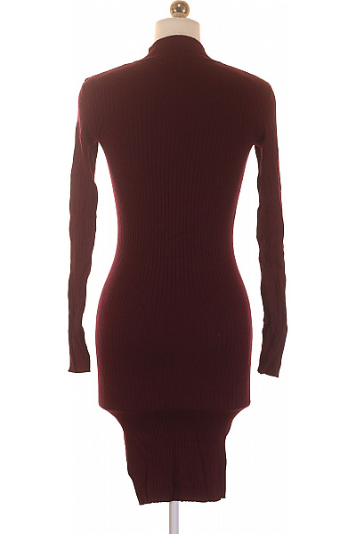 Amisu Šaty Vínová Vel. 34