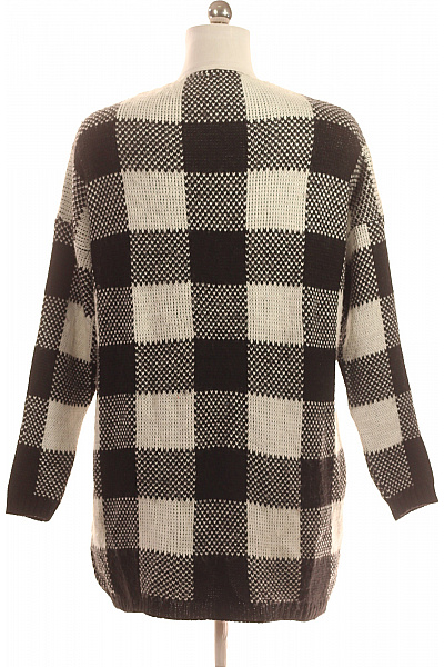 Dámský Cardigan Černobílý Vel. 40