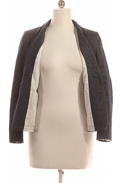 Teplé Dámské Sako Modré Orsay Vel. 38