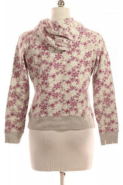 Dámská Mikina Šedá Second hand Vel. 40/42