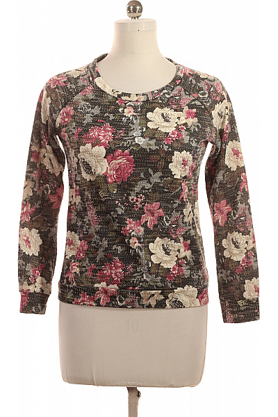  Halenka Pletená Barevná Second Hand Vel. M