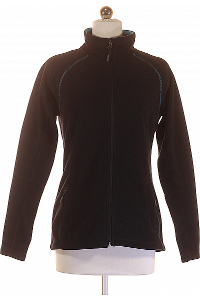 Pánská Mikina Na Zip Modrá Second hand Vel. S